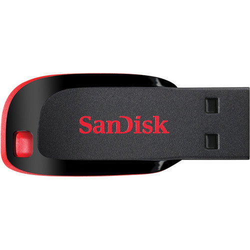 SANDISK CRUZER BLADE USB FLASH DRIVE, 64GB, SDCZ50-064G-A46, RETAIL PKG