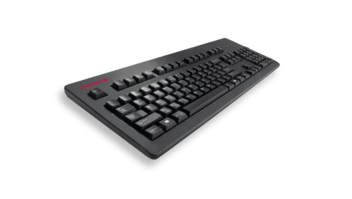 G80-3494LWCEU-2 - CHERRY BLACK 104 MX SILENT RED KEYSWITCHES USB