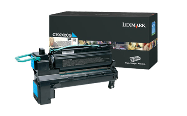 C792X2CG Toner cyan, 20K pages @ 5% coverage