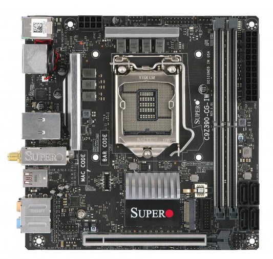 MOTHER BOARD-INTEL, (EOL) DESKTOP ONLY MINI-ITX,LGA1151 CFL-S CPU,Z390 ,2 DIMM,1