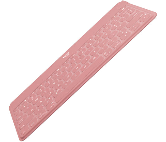 KEYS-TO-GO ULTRA SLIM KEYBOARD WITH ADD-ON IPHONE STAND (BLUSH)