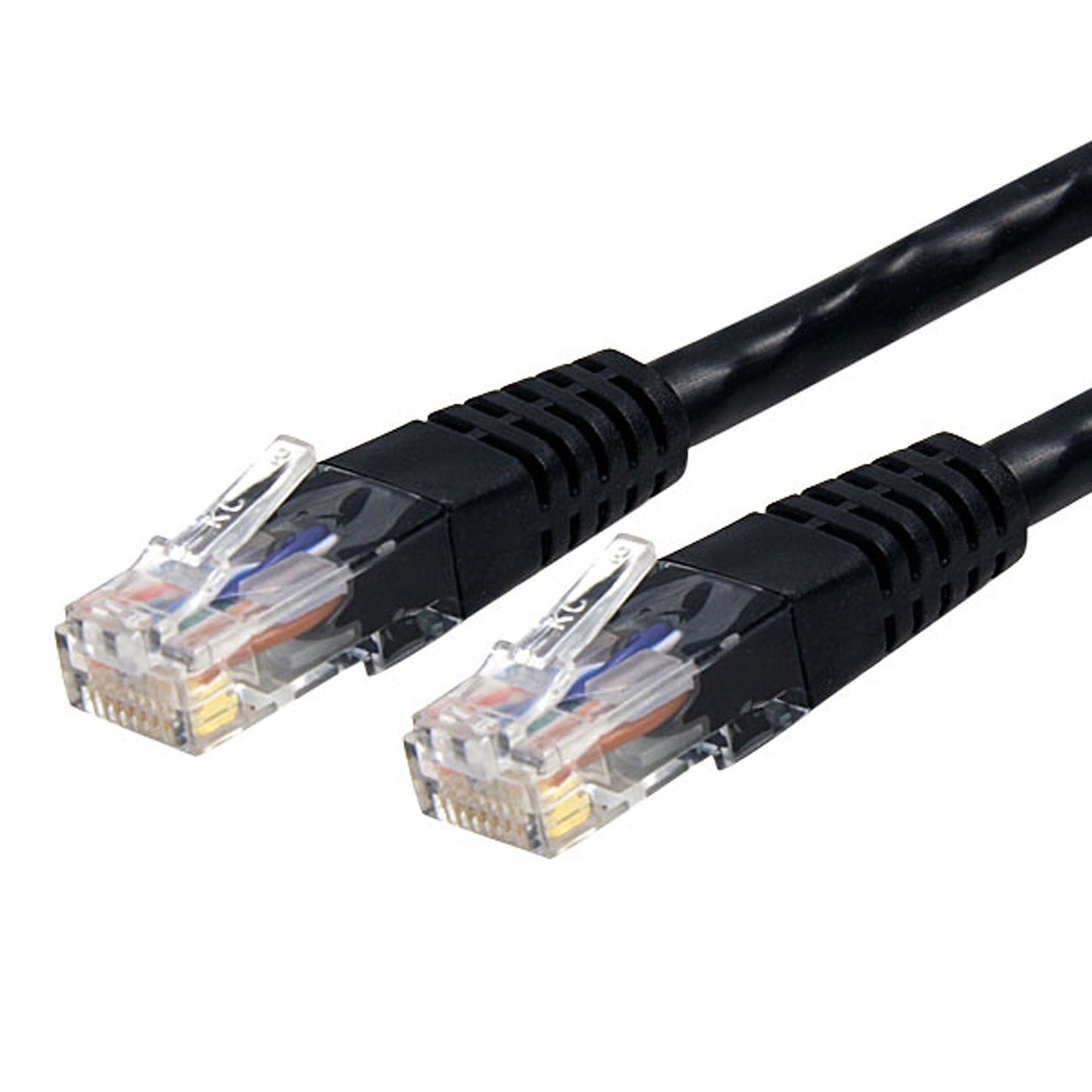 C6PATCH50BK - StarTech.com 50FT BLACK CAT6 ETHERNET CABLE DELIVERS MULTI GIGABIT 1/2.5/5GBPS & 10GBPS UP TO