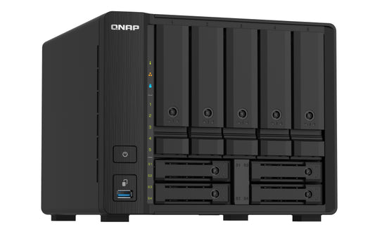 QNAP TS-932PX NAS Tower Ethernet LAN Black Alpine AL-324