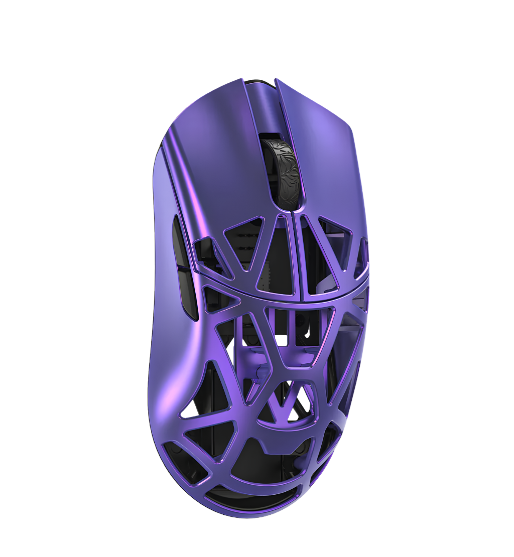 MINI-SHIXIN-PURPLE-O - WLMouse Beast X Mini Pro Solid Sides Wireless Gaming Mouse