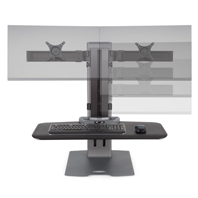 WNSTE-2-270 - Innovative Winston-E Electric Dual Monitor Sit-Stand Workstation