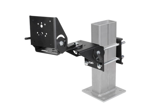 GAMBER-JOHNSON FORK LIFT MOUNT- DUAL CLAM SHELLW/3 ARM AND SMALL BACK PLATE, FOR