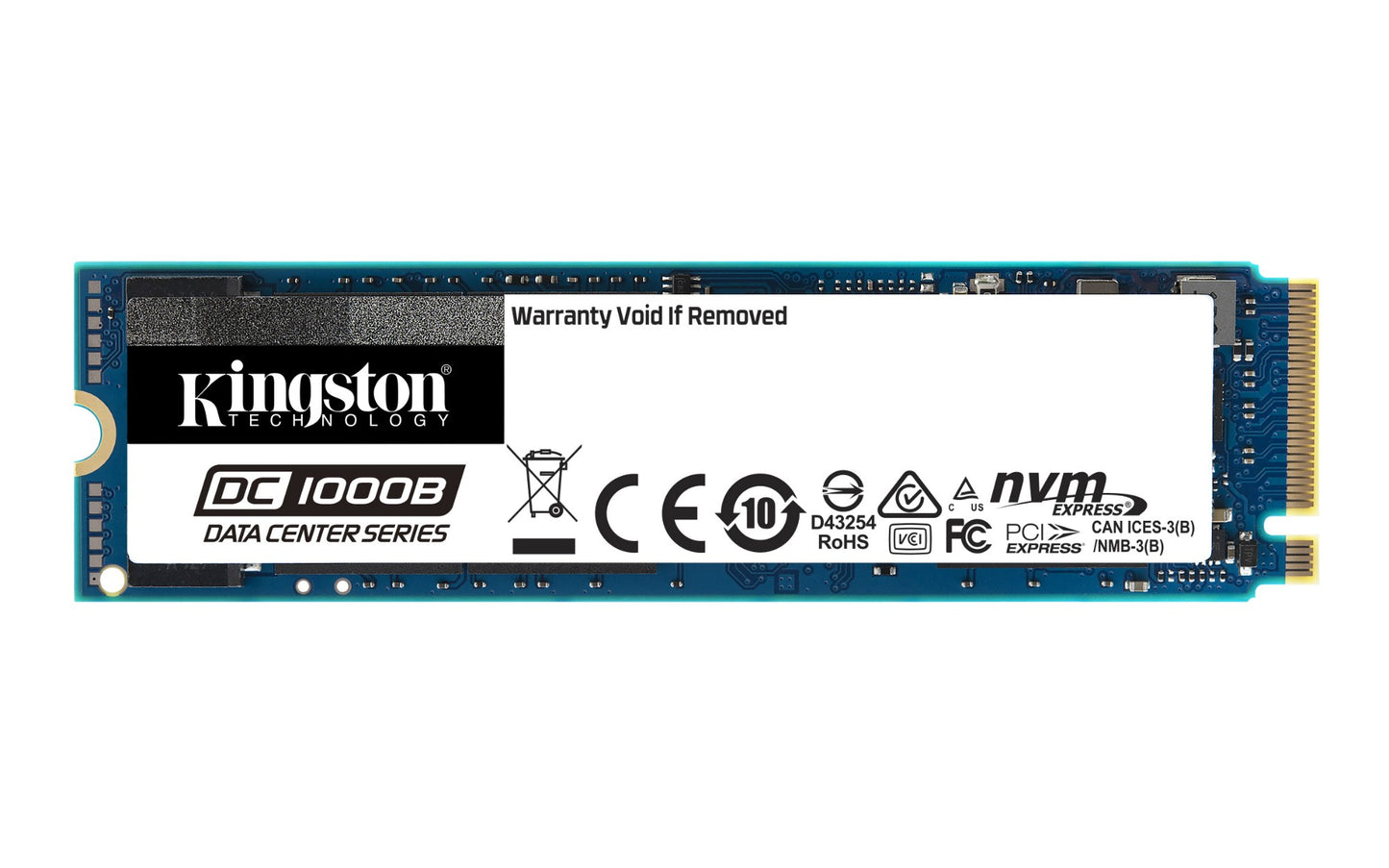 Kingston Technology DC1000B M.2 480 GB PCI Express 3.0 3D TLC NAND NVMe