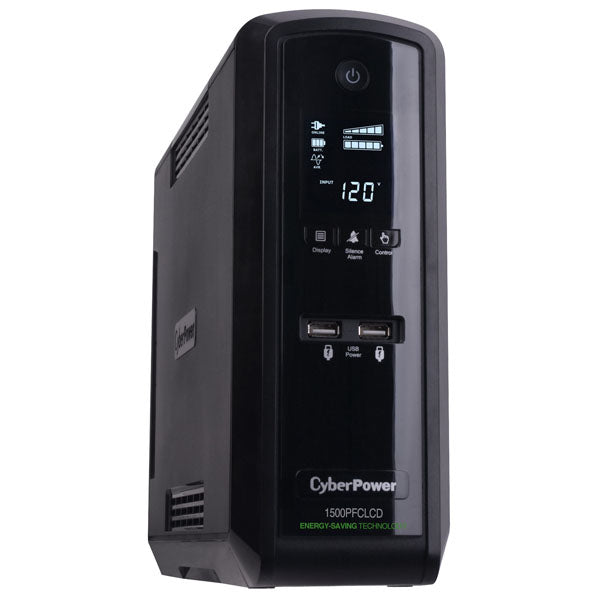 CyberPower CP1500PFCLCDTAA uninterruptible power supply (UPS) 1.5 kVA 900 W 10 AC outlet(s)