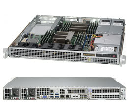 SYS-1028R-WMR - Supermicro SUPER SERVER-INTEL, X10DRW-E; SC514-R400W, BLACK