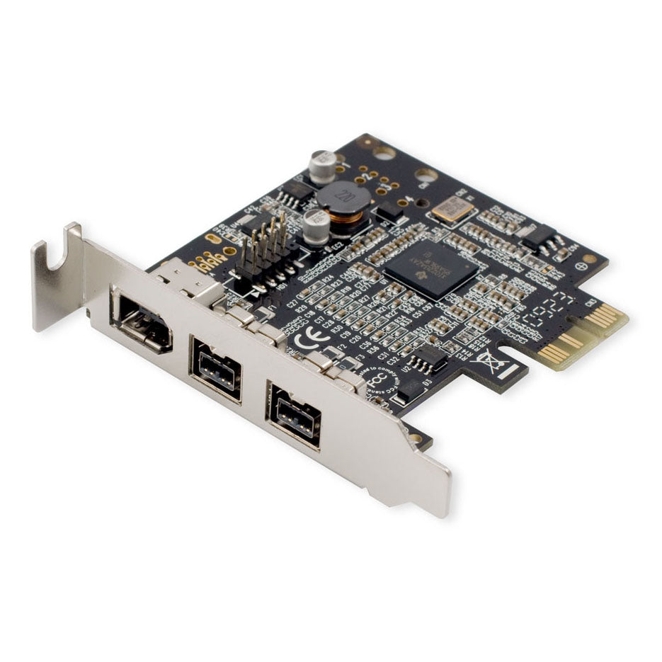 SD-PEX30009 - SYBA LOW PROFILE PCIE 1394B/1394A (2B1A) CAR