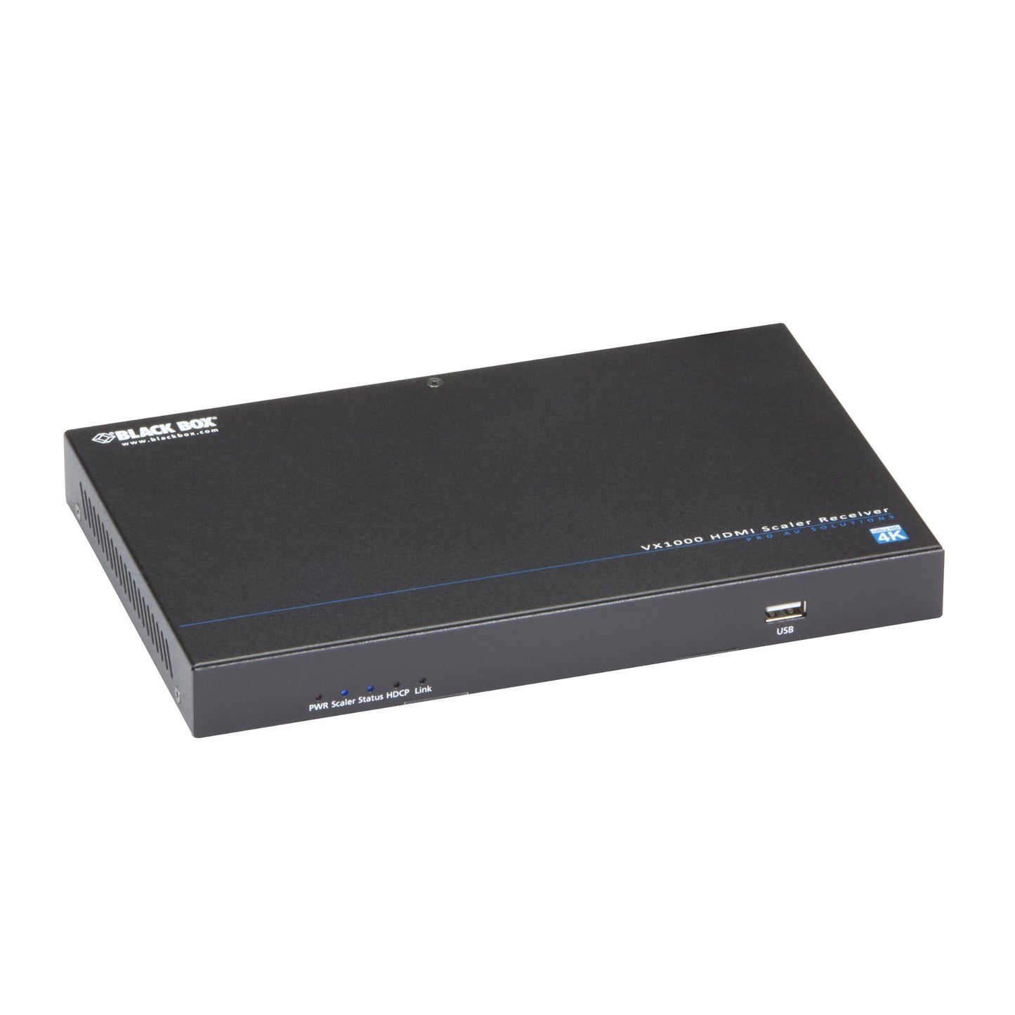 EXTENDER SCALING RECEIVER - 4K, HDMI, CATX, AUDIO