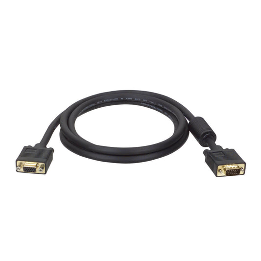 15FT VGA COAX MONITOR EXTENSION CABLE WITH RGB HIGH RESOLUTION HD15 M/F 15FT