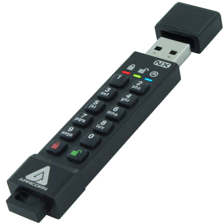 ASK3-NX-128GB - Apricorn ASK3-NX 128 GB USB TYPE-A 3.2 GEN 1 (3.1 GEN 1) 77 MB/S