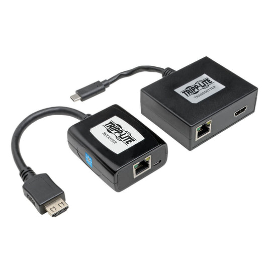 USBC TO HDMI OVER CAT6 EXTENDER KIT WITH POC  USB 3.1 GEN 1, 1080P @ 60 HZ, 150