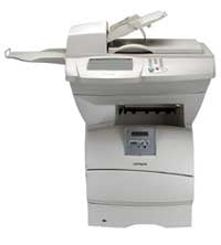 X634E MFP - B/W - LASER - PRINT, COPY, FAX, COLOR NETWORK SCAN - 45 PPM - 1200 D