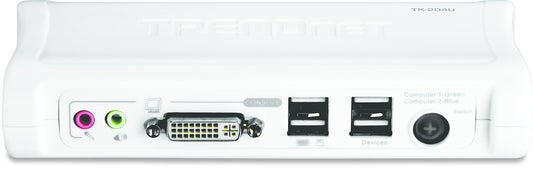 TK-204UK - Trendnet 2-PORT KIT WAUDIOINCLUDES 2X KVM CABLES