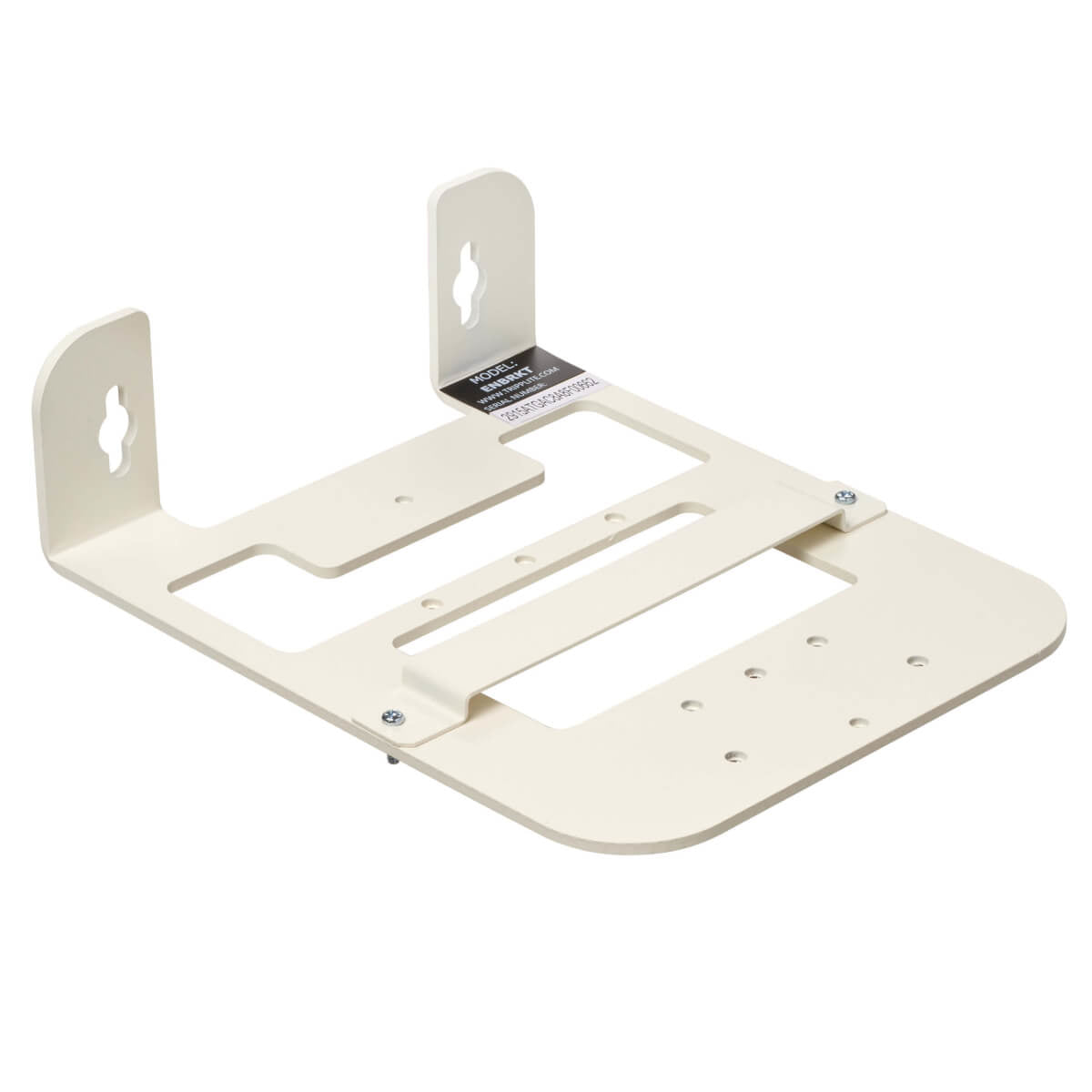 UNIVERSAL WALL BRACKET FOR WIRELESS ACCESS POINT - RIGHT ANGLE, STEEL, WHITE