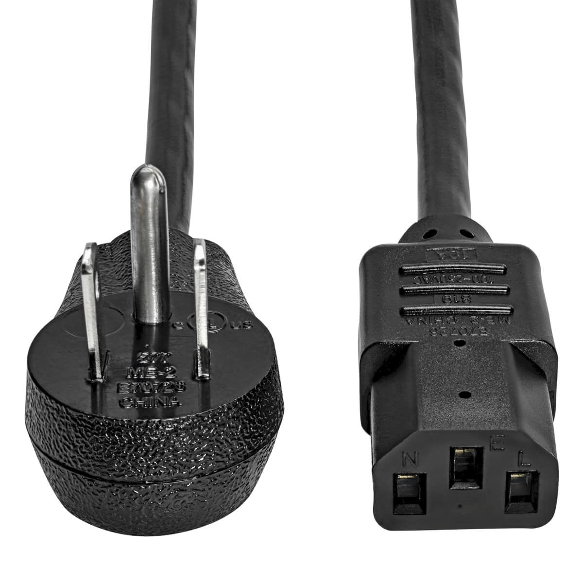 Tripp Lite P007-012-15D power cable Black 144.1" (3.66 m) NEMA 5-15P IEC C13