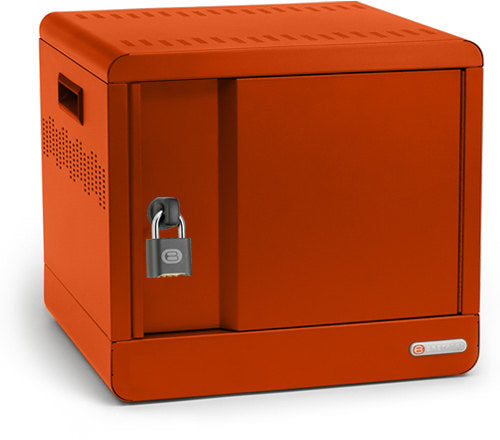 TVS10PAC-TAG - Bretford CUBE MICRO STATION, AC POWER, PADLOCK, TANGERINE