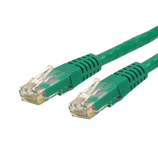 C6PATCH20GN - StarTech.com 20FT GREEN CAT6 ETHERNET CABLE DELIVERS MULTI GIGABIT 1/2.5/5GBPS & 10GBPS UP TO
