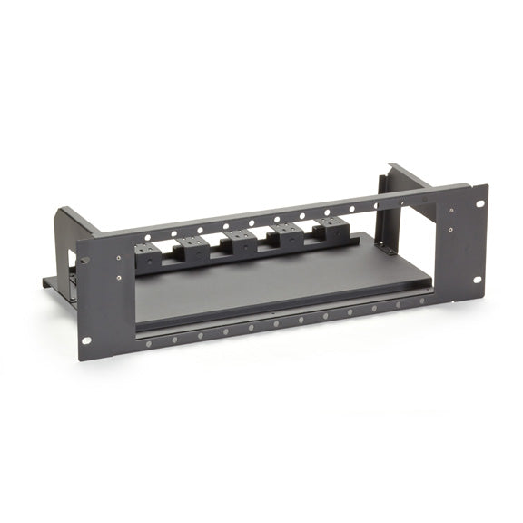 UNIVERSAL FIBER OPTIC BLANK PANEL - 12-SLOT, 3U, GSA, TAA