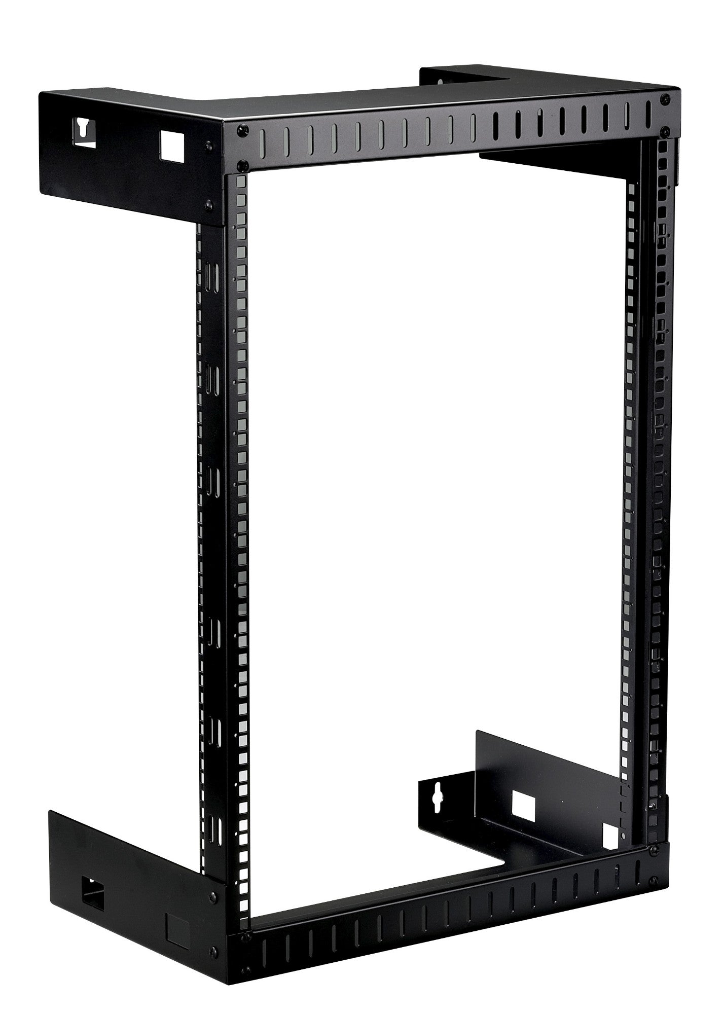 WALLMOUNT RACK - 15U, M5 SQUARE HOLES, 200-LB. CAPACITY, TAA– Aeonfly