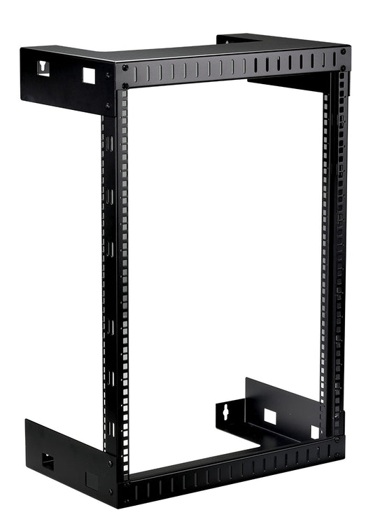 WALLMOUNT RACK - 15U, M5 SQUARE HOLES, 200-LB. CAPACITY, TAA