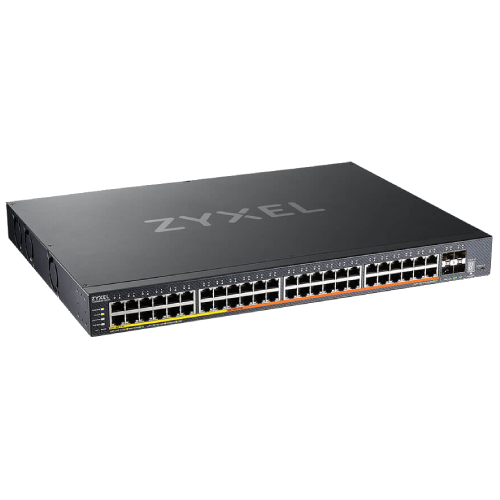 XMG2230-52HP - Zyxel 32-port GbE and 16-port 2.5G PoE L3 Access Switch