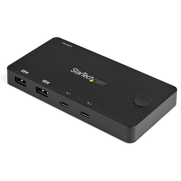 2 PORT UHD COMPACT USB C KVM SWITCH - 4K 60HZ ON 1 HDMI 2.0 MONITOR & ALLOWS SWI