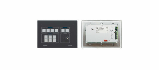Kramer Electronics THE RC-54DL IS A 3 GANG US, AUXILIARY ROOM CONTROLLER THTAT ACTS AS AN ALL-IN-ON