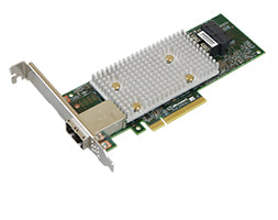 Microsemi SmartHBA 2100-8i8e interface cards/adapter Internal Mini-SAS HD