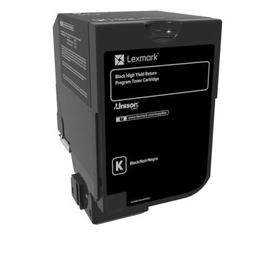 Lexmark 74C1HK0 toner cartridge Original Black 1 pcs