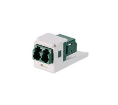 Panduit CMDCGRLCZIW fiber optic adapter LC 1 pc(s) Green, White