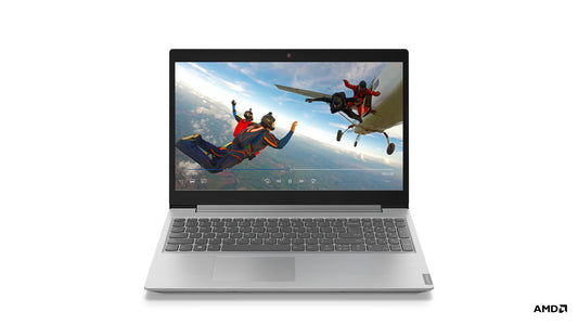 Lenovo IdeaPad L340 Notebook 15.6" 1366 x 768 pixels Touchscreen AMD Ryzen 5 8 GB DDR4-SDRAM 1000 GB HDD Wi-Fi 5 (802.11ac) Windows 10 Home Gray, Platinum