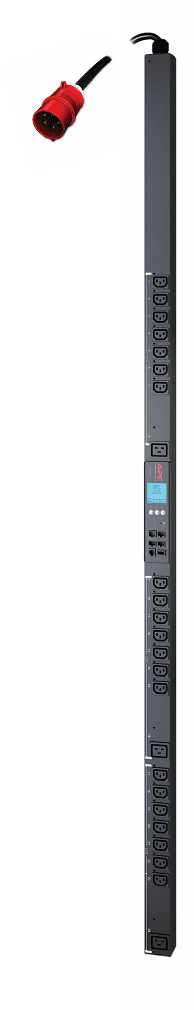 RACK PDU 2G, METERED BY OUTLET WITH SWITCHING, ZEROU, 11.0KW, 230V, (21) C13 & (