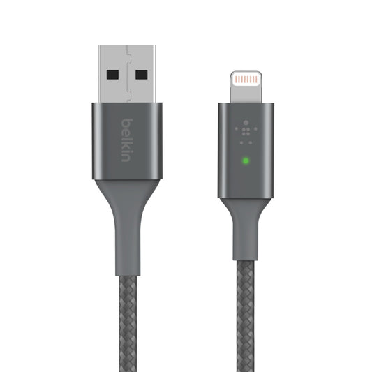 CAA007BT04GR - Belkin SMRT LED CBL A-LTG BR 4 GRAY