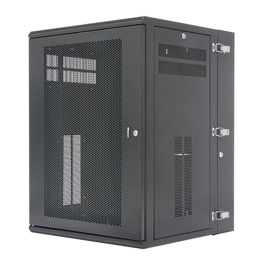 Panduit PZWMC18P rack cabinet 18U Wall mounted rack Black