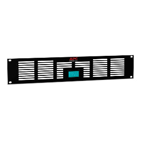 VENT PANEL - BLACK - WITH TEMPERATURE DISPLAY