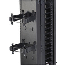 VERTICAL IT RACKMOUNT CABLE MANAGER - 10 SETS, 6", GSA, TAA