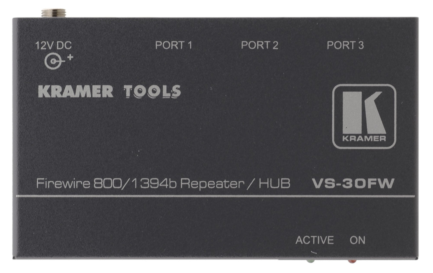 Kramer Electronics THE VS-30FW IS A HIGH-PERFORMANCE BIDIRECTIONAL FOR 9-PIN FIREWIRE 800 (IEEE 13