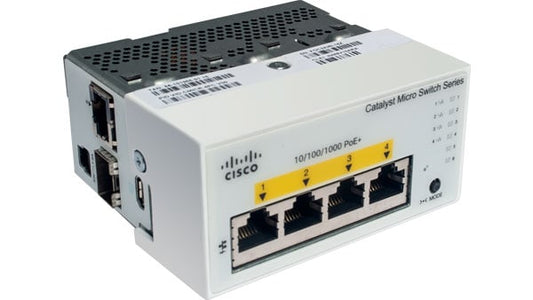 Cisco CMICR-4PC network switch Managed L2 Gigabit Ethernet (10/100/1000) Power over Ethernet (PoE) Gray