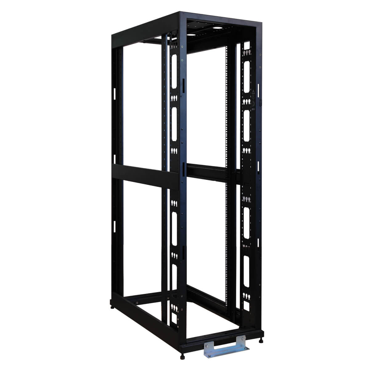 48U 4-POST OPEN FRAME RACK CABINET SQUARE HOLES 3000LB CAPACITY