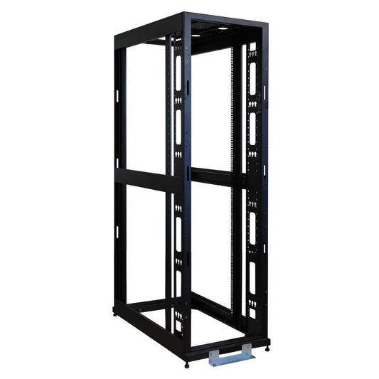 48U 4-POST OPEN FRAME RACK CABINET SQUARE HOLES 3000LB CAPACITY