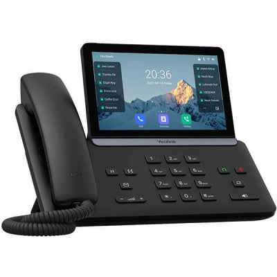 1301222 - Yealink Desk phone SIP T74U Black VoIP phone Voice-over-IP