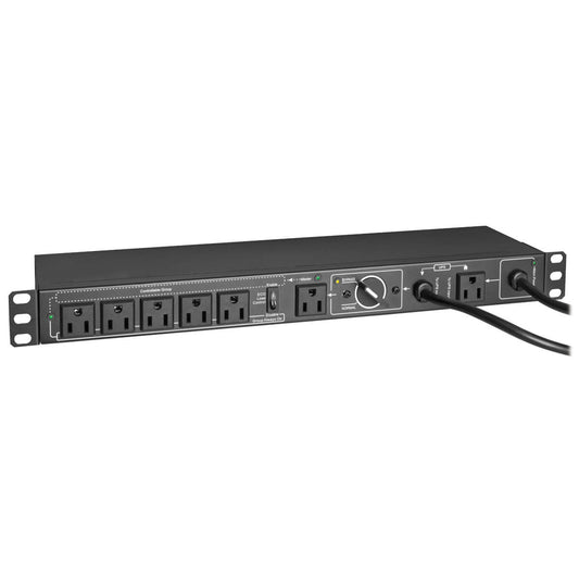 Tripp Lite PDUB151U power distribution unit (PDU) 6 AC outlet(s) 1U Black