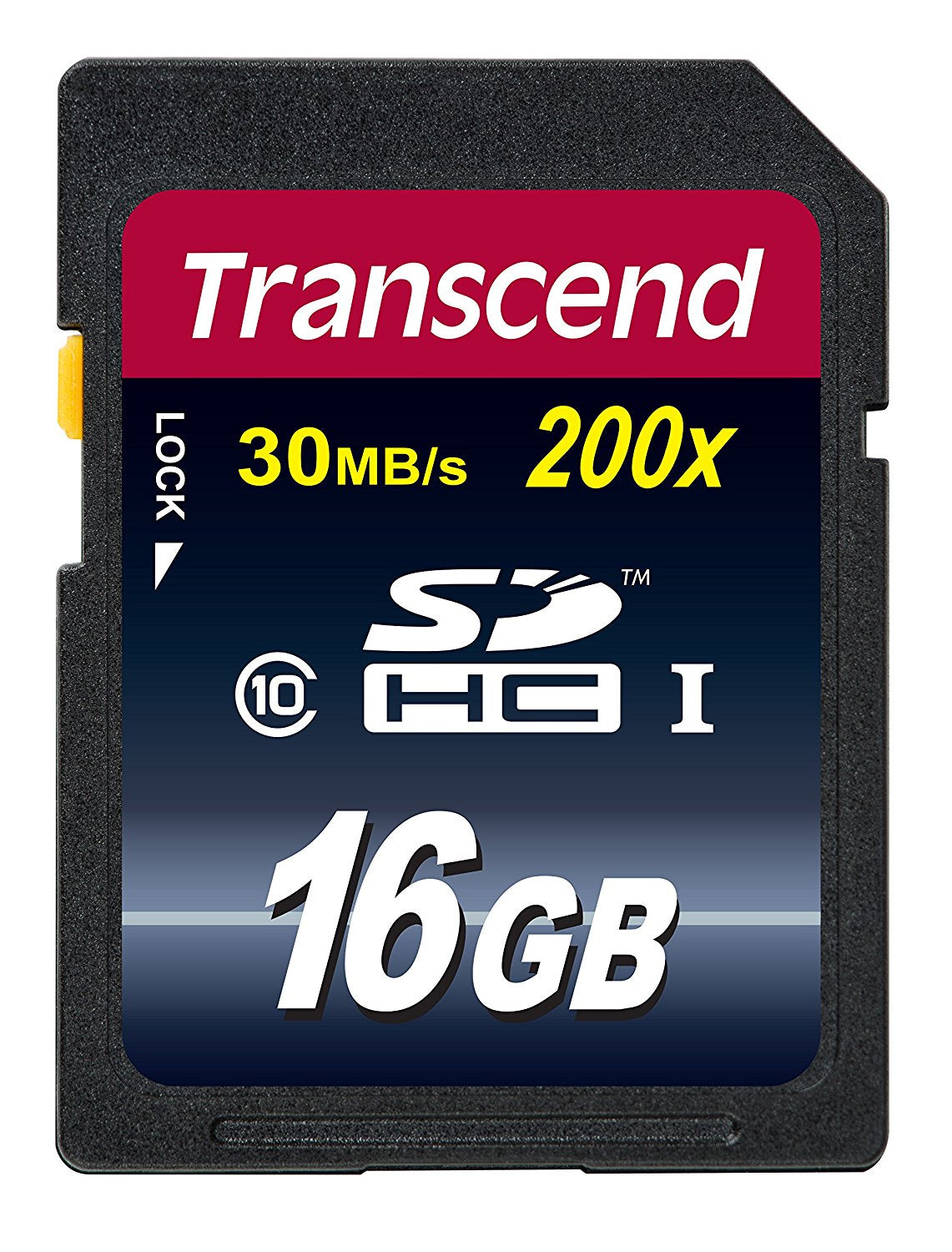 TS16GSDHC10 - Transcend TRANSCEND 16GB SDHC CARD (SD 3.0 SPD CLASS 10)