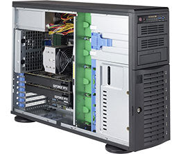 SUPER SERVER-INTEL, SUPERWORKSTATION (X11SPA-TF, CSE-743AC-1200B-SQ),HF,ROHS, BL