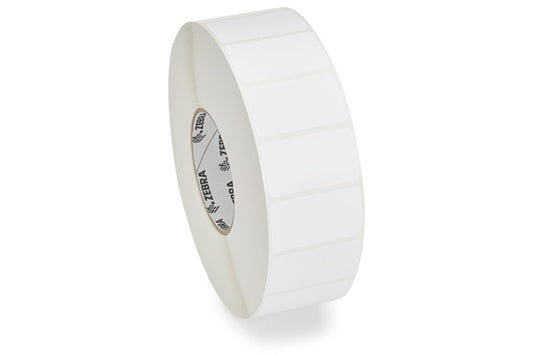10036110 - Zebra LABEL, POLYESTER, 3X0.5469IN (76.2X13.9MM); TT, Z-ULTIMATE 2000T WHITE, VALUE CO