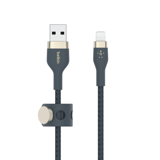 CAA010BT2MBL - Belkin USB-A TO LTG, BRAID SIL, 2M, BLUE