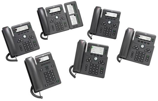 CISCO 6861 PHONE WITH CE POWER ADAPTER FOR MPP SYSTEMS